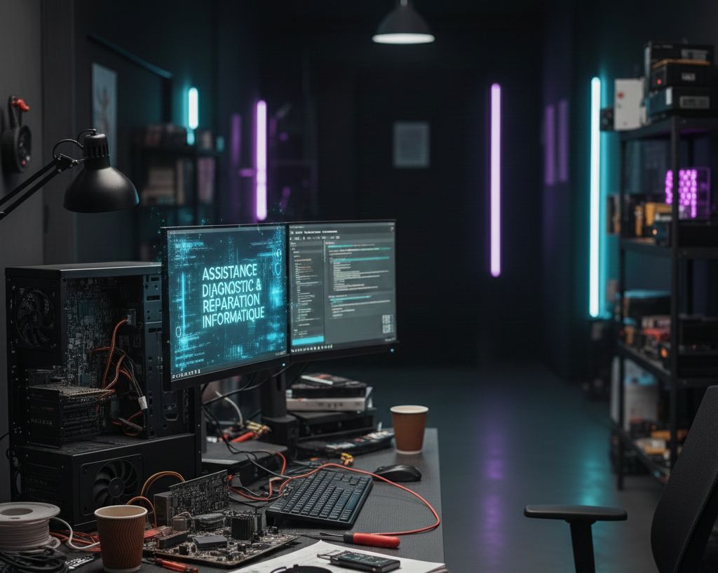 Support informatique commence à  partir de 5 000F cfa