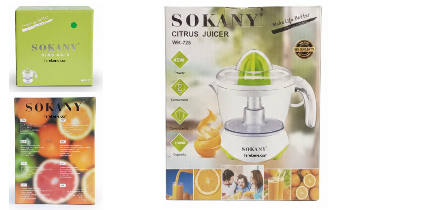 
                                                                                    Presseur Sokany 700mL
                                        